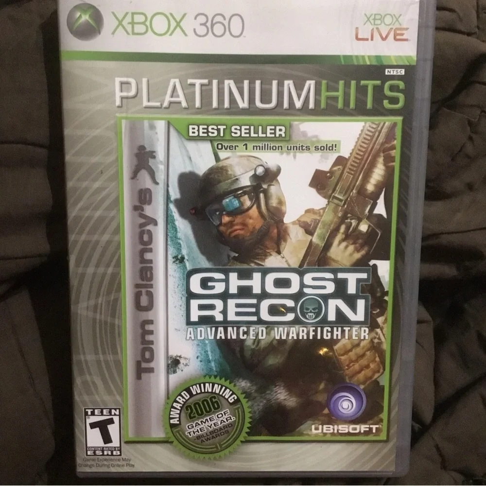 Tom Clancy's Ghost Recon: Advanced Warfighter 2 (Microsoft Xbox 360, 2007) CIB
